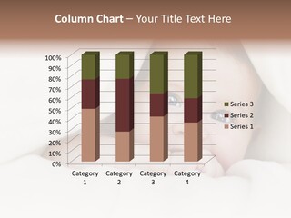 Blanket Newborn Face PowerPoint Template