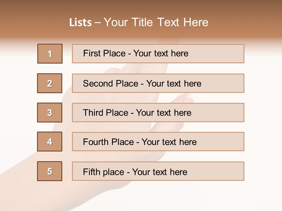 Index Press Person PowerPoint Template