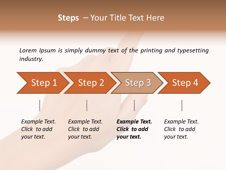 Index Press Person PowerPoint Template