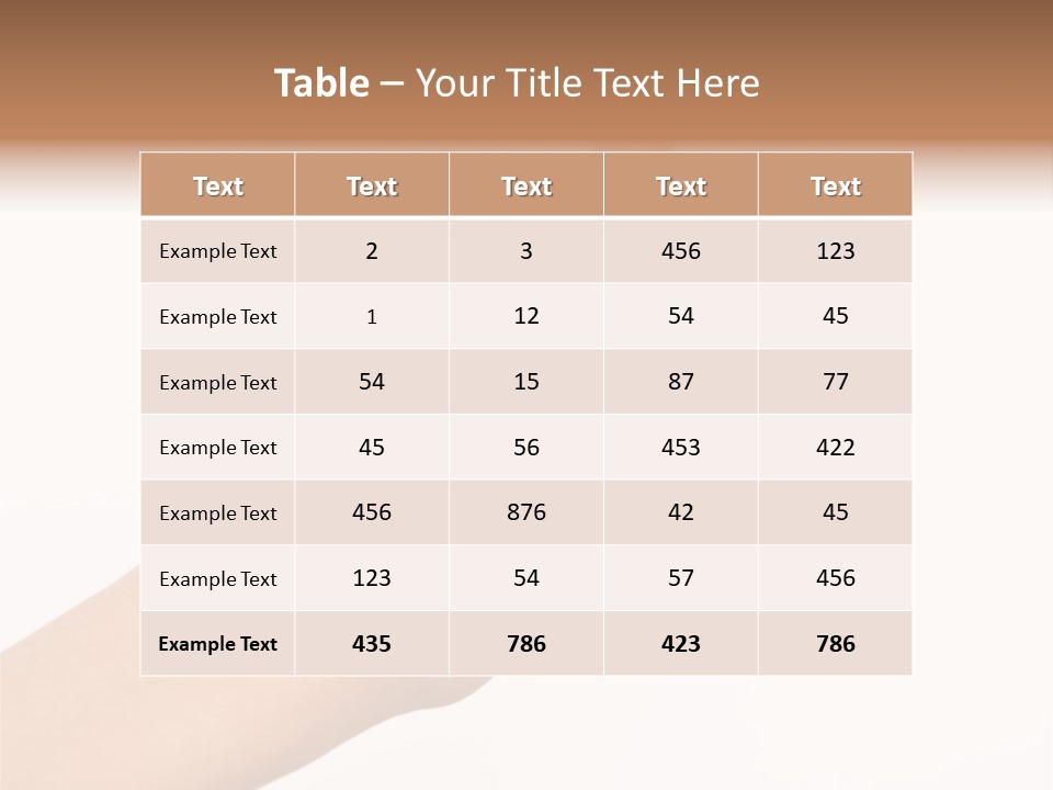 Index Press Person PowerPoint Template