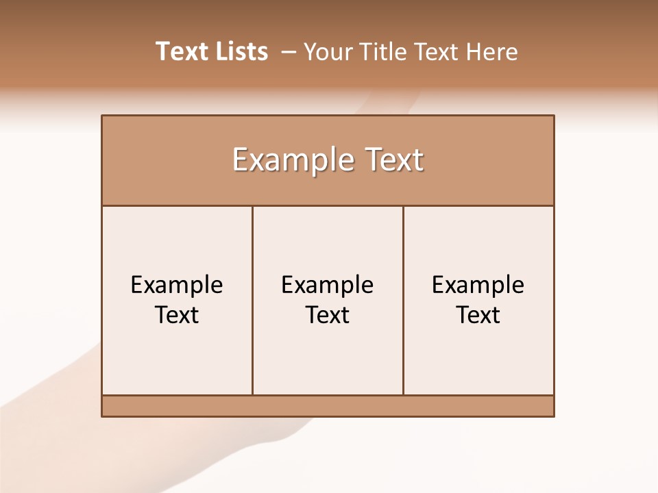 Index Press Person PowerPoint Template
