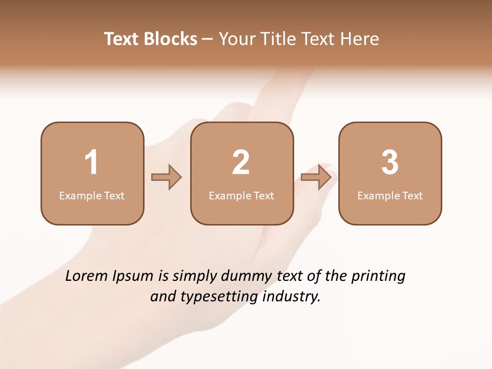 Index Press Person PowerPoint Template
