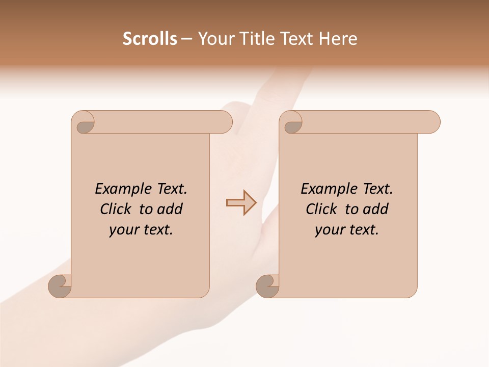 Index Press Person PowerPoint Template