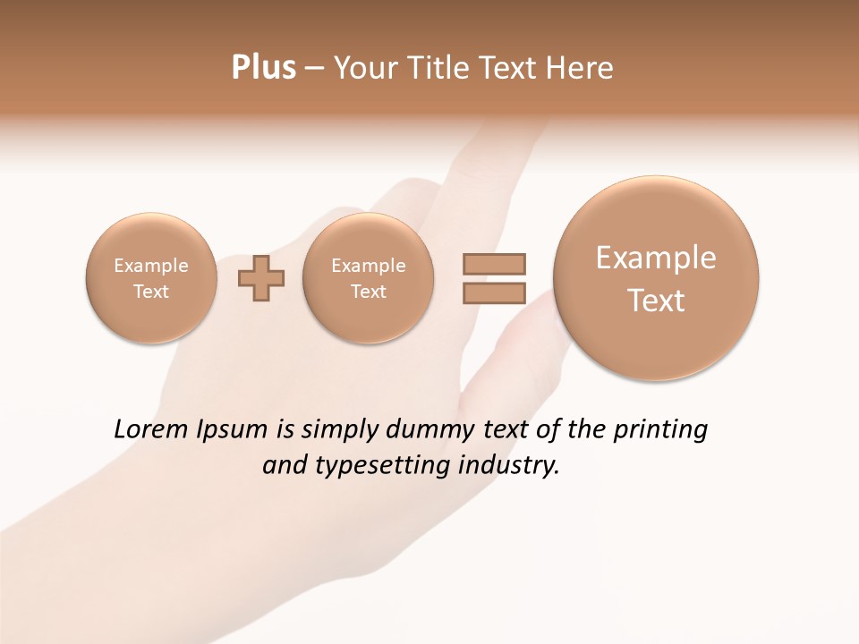Index Press Person PowerPoint Template