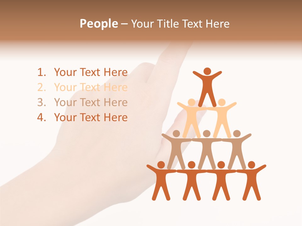 Index Press Person PowerPoint Template