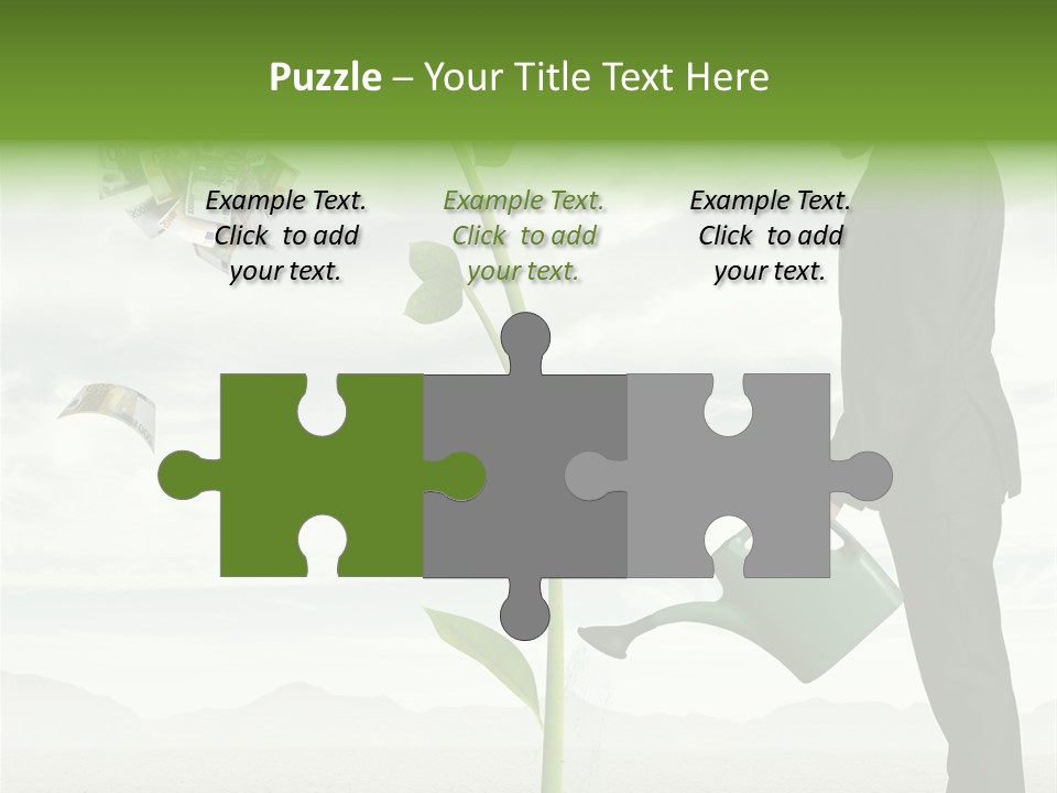 Rich Banking Fall PowerPoint Template