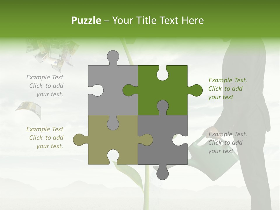 Rich Banking Fall PowerPoint Template