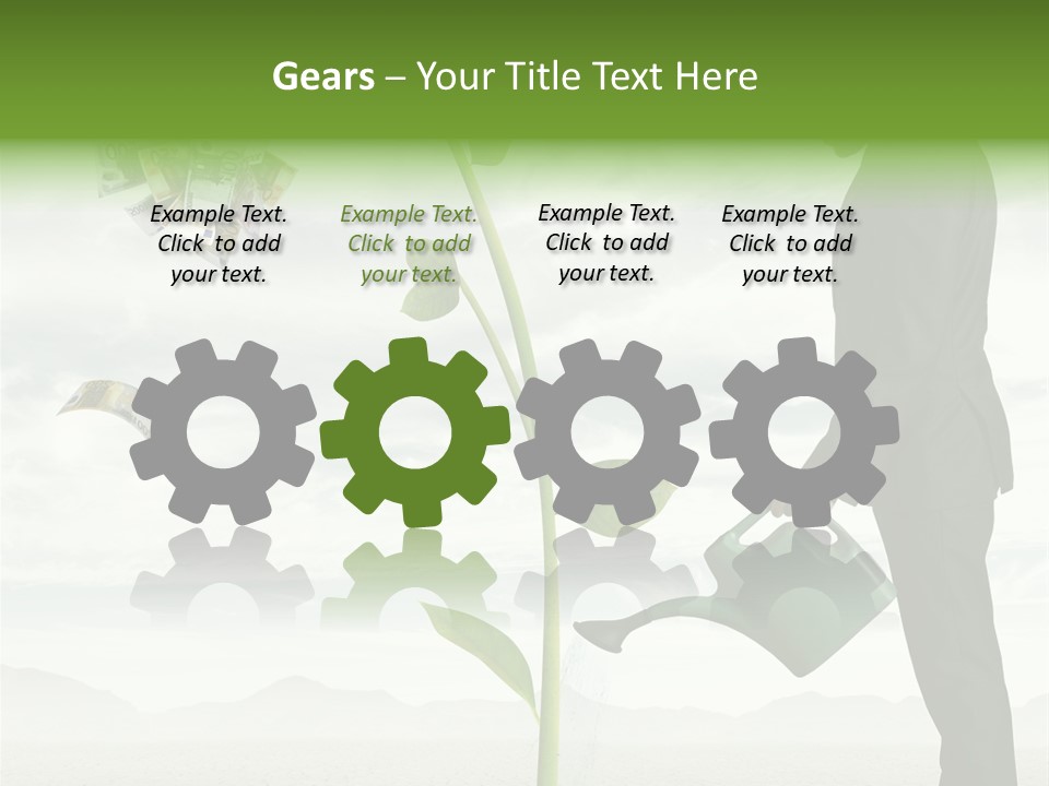 Rich Banking Fall PowerPoint Template