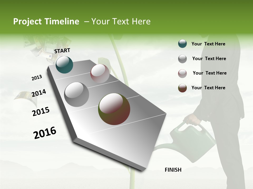 Rich Banking Fall PowerPoint Template