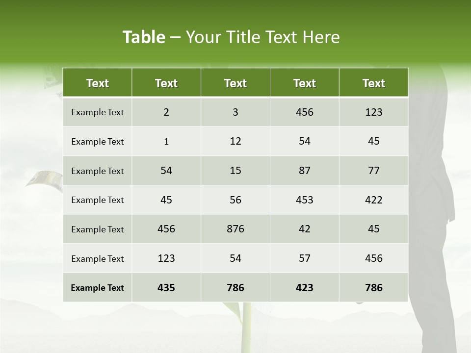 Rich Banking Fall PowerPoint Template