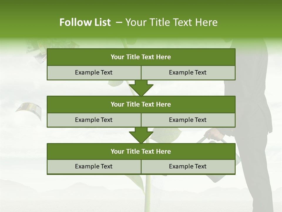Rich Banking Fall PowerPoint Template