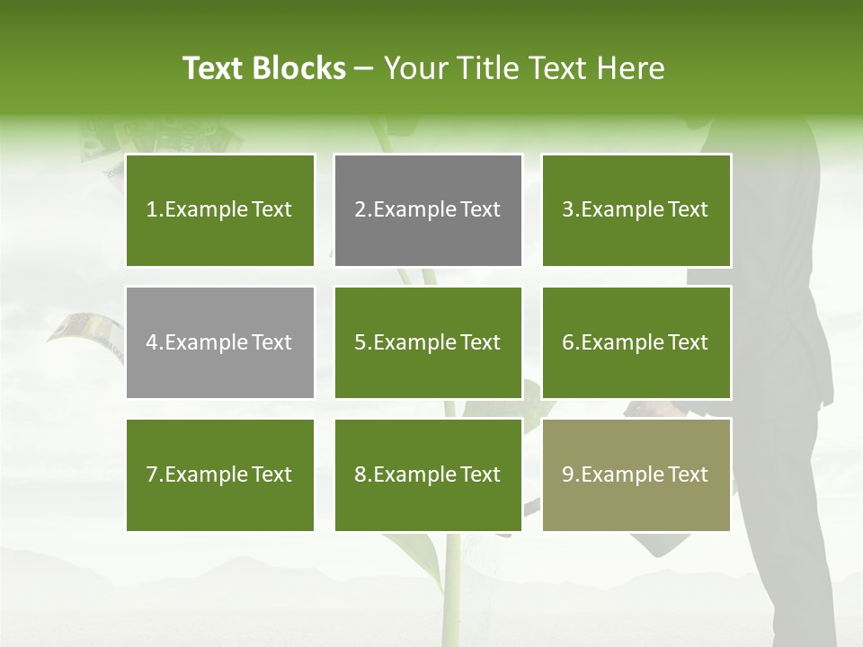 Rich Banking Fall PowerPoint Template