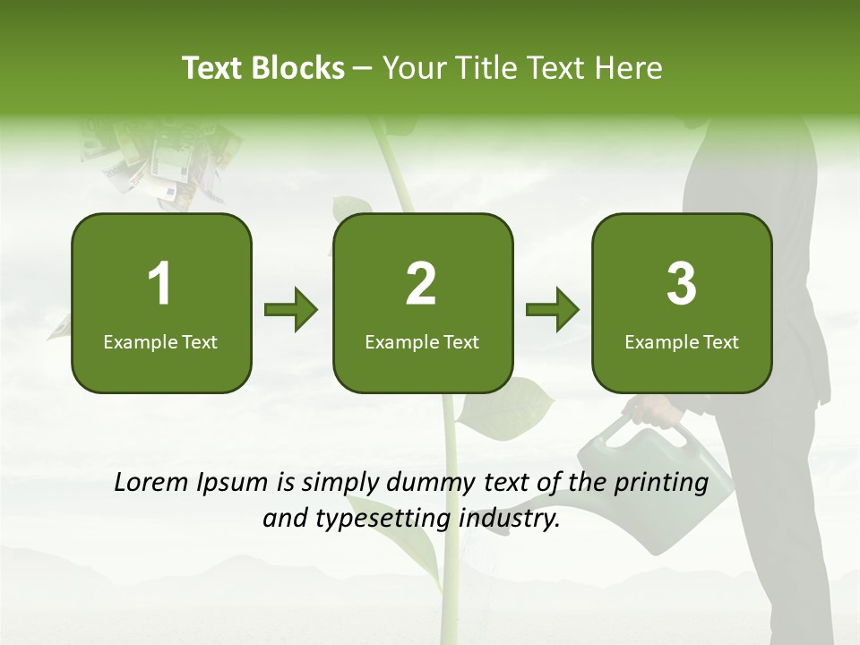 Rich Banking Fall PowerPoint Template