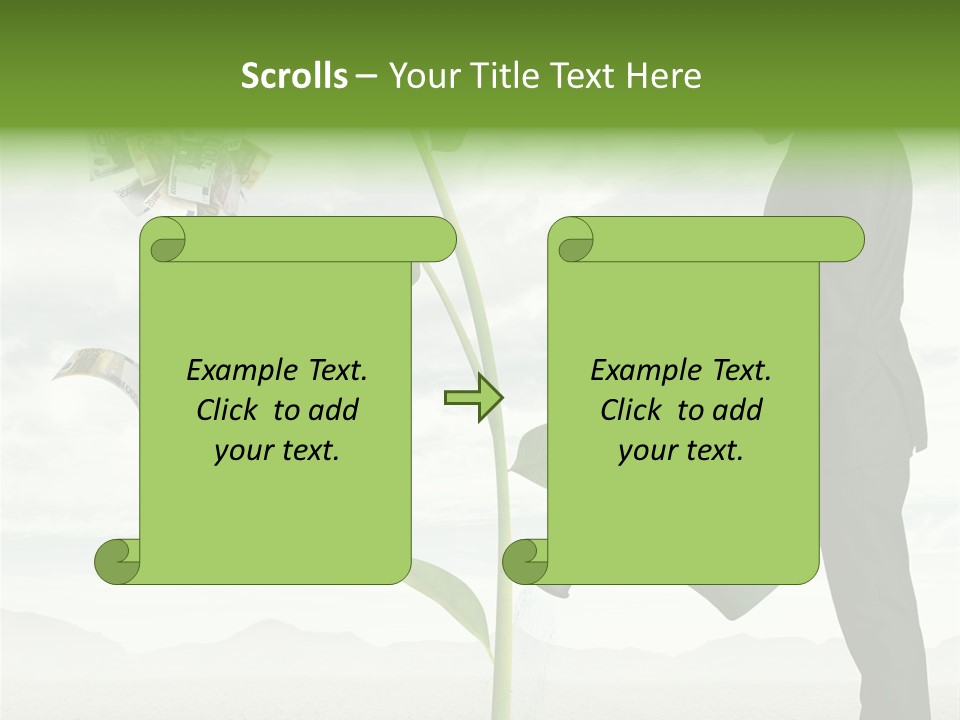 Rich Banking Fall PowerPoint Template