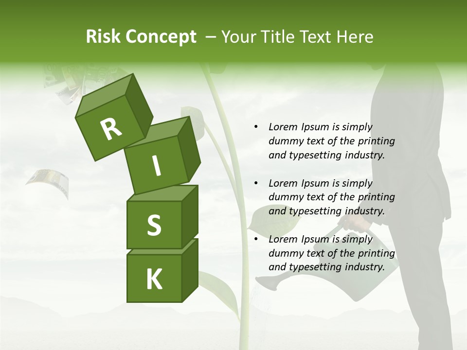 Rich Banking Fall PowerPoint Template