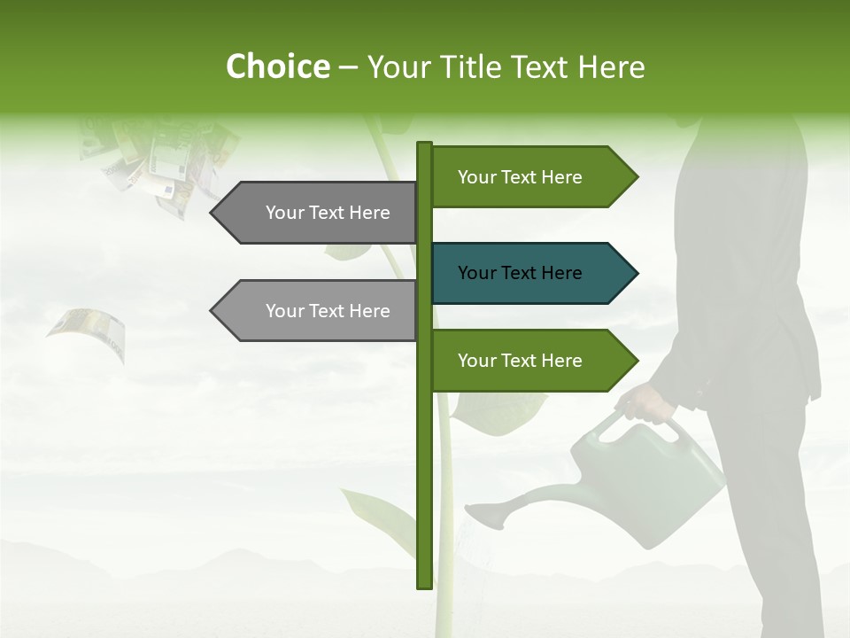 Rich Banking Fall PowerPoint Template