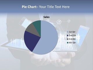 Calculator Mail Tech PowerPoint Template