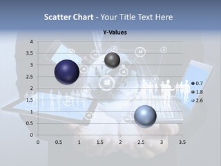 Calculator Mail Tech PowerPoint Template