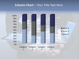 Calculator Mail Tech PowerPoint Template