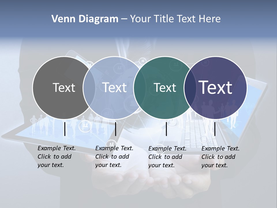 Calculator Mail Tech PowerPoint Template