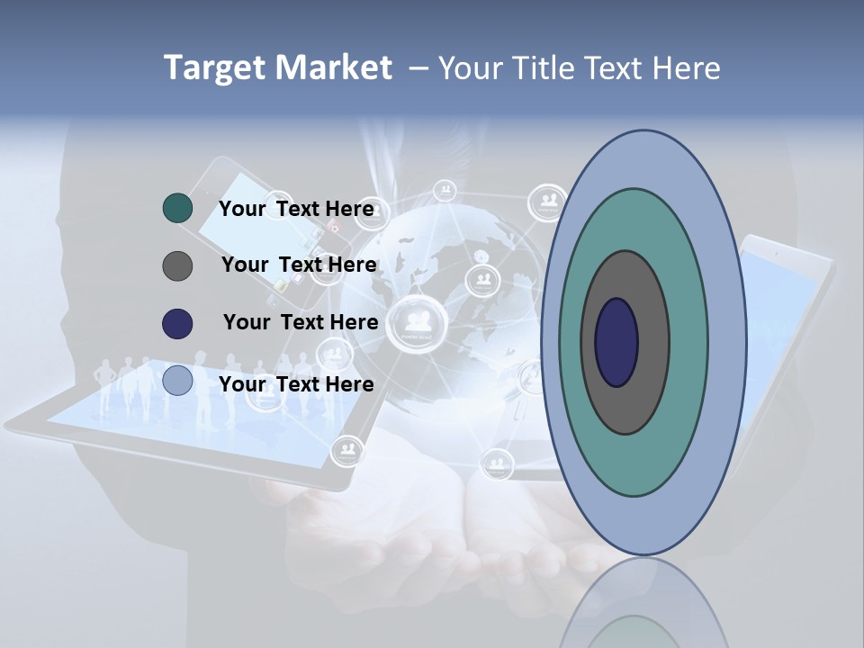 Calculator Mail Tech PowerPoint Template