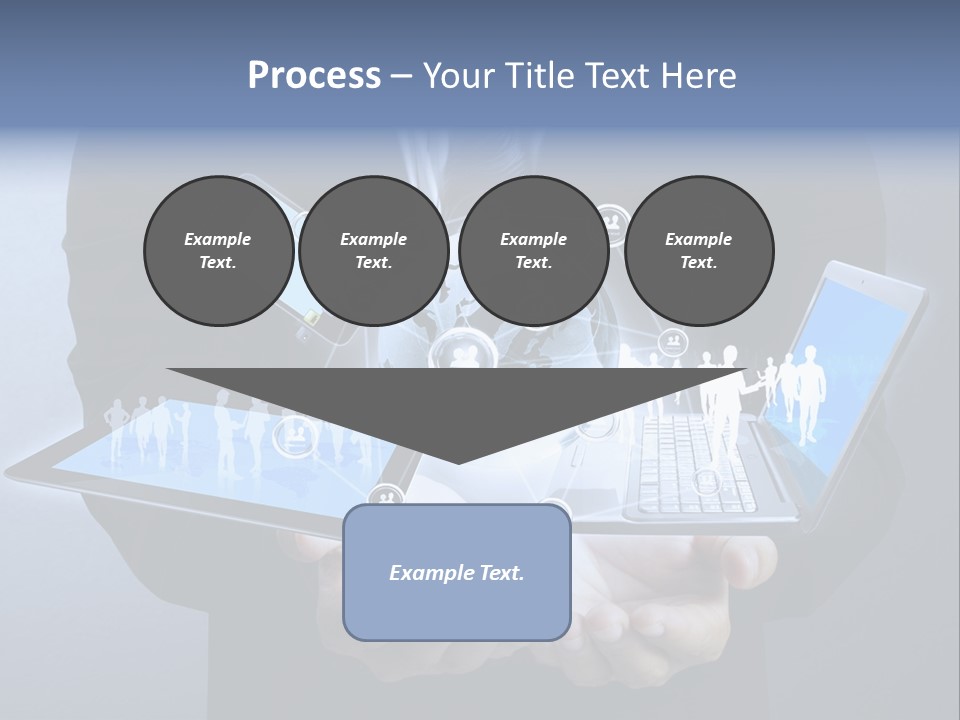 Calculator Mail Tech PowerPoint Template