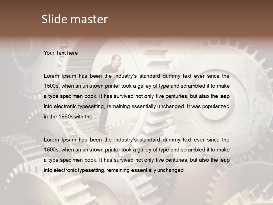 Smile Casual Run PowerPoint Template