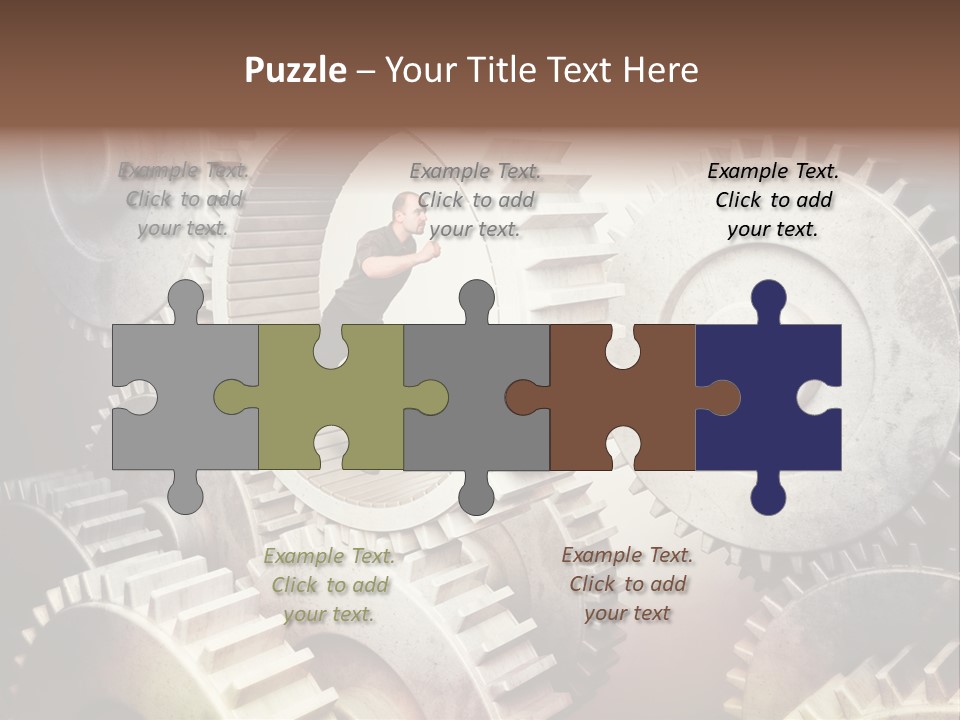 Smile Casual Run PowerPoint Template