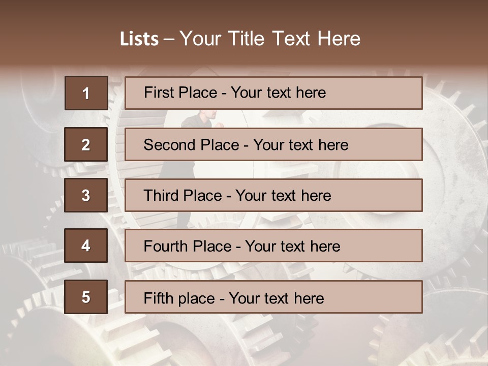 Smile Casual Run PowerPoint Template