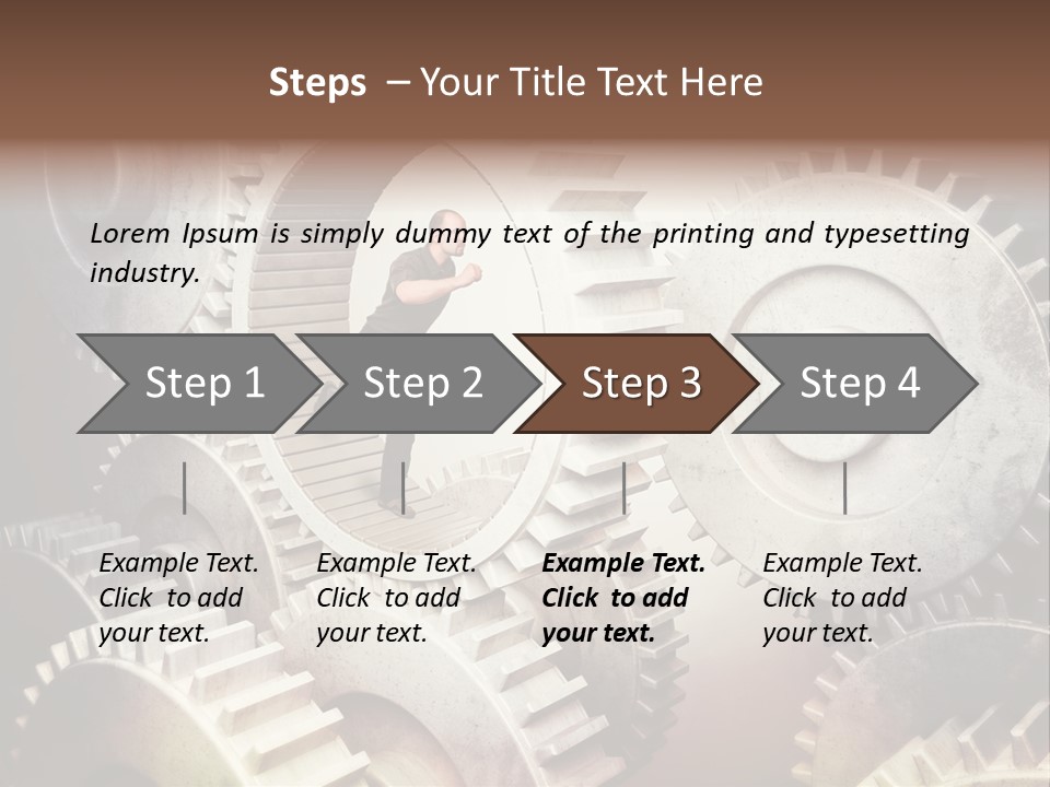 Smile Casual Run PowerPoint Template
