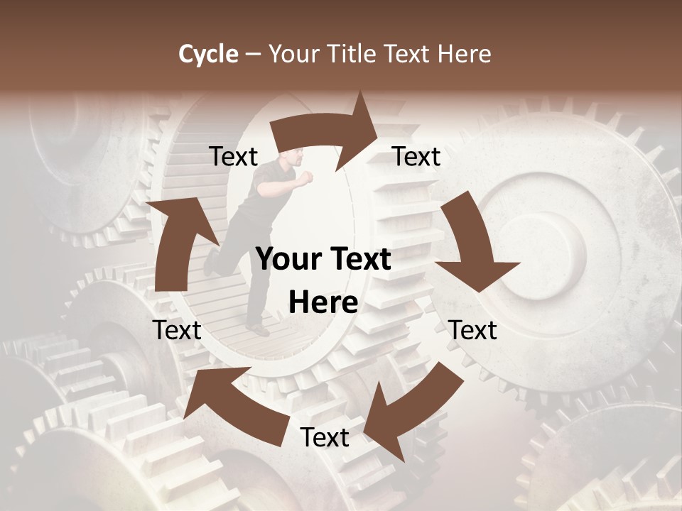 Smile Casual Run PowerPoint Template