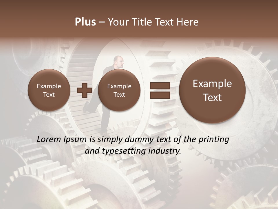 Smile Casual Run PowerPoint Template