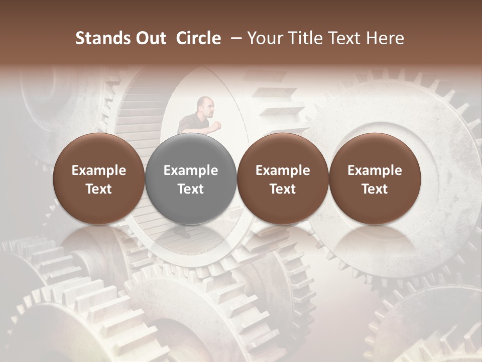 Smile Casual Run PowerPoint Template