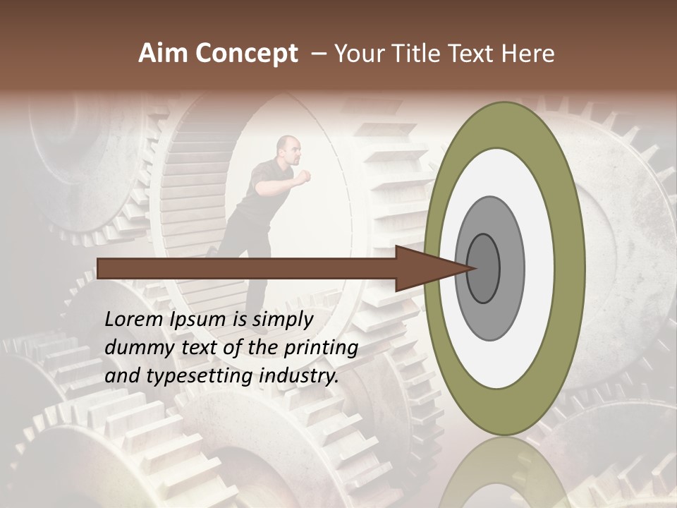 Smile Casual Run PowerPoint Template