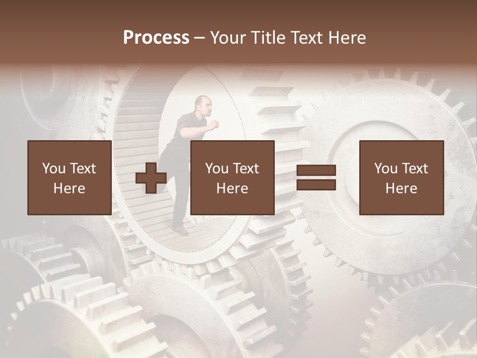Smile Casual Run PowerPoint Template