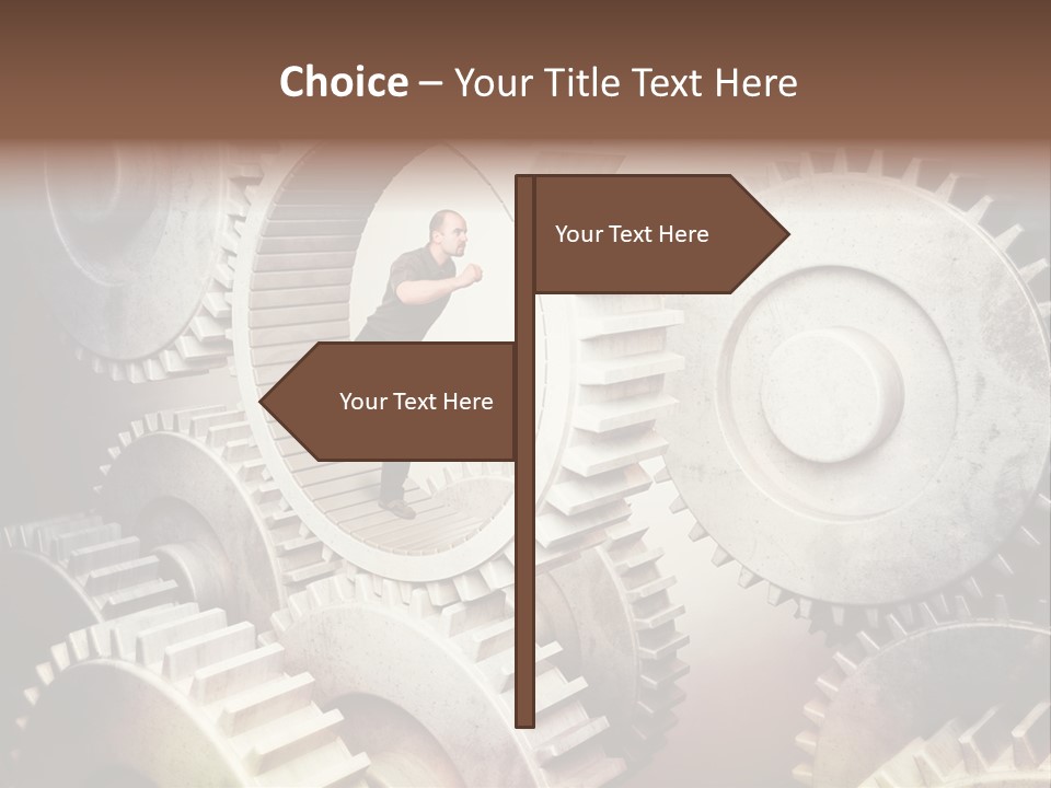 Smile Casual Run PowerPoint Template