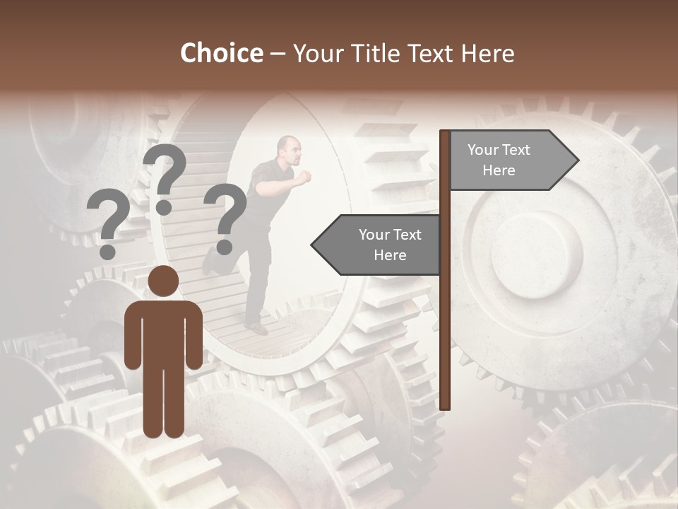 Smile Casual Run PowerPoint Template