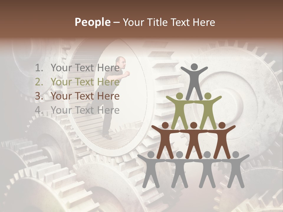 Smile Casual Run PowerPoint Template