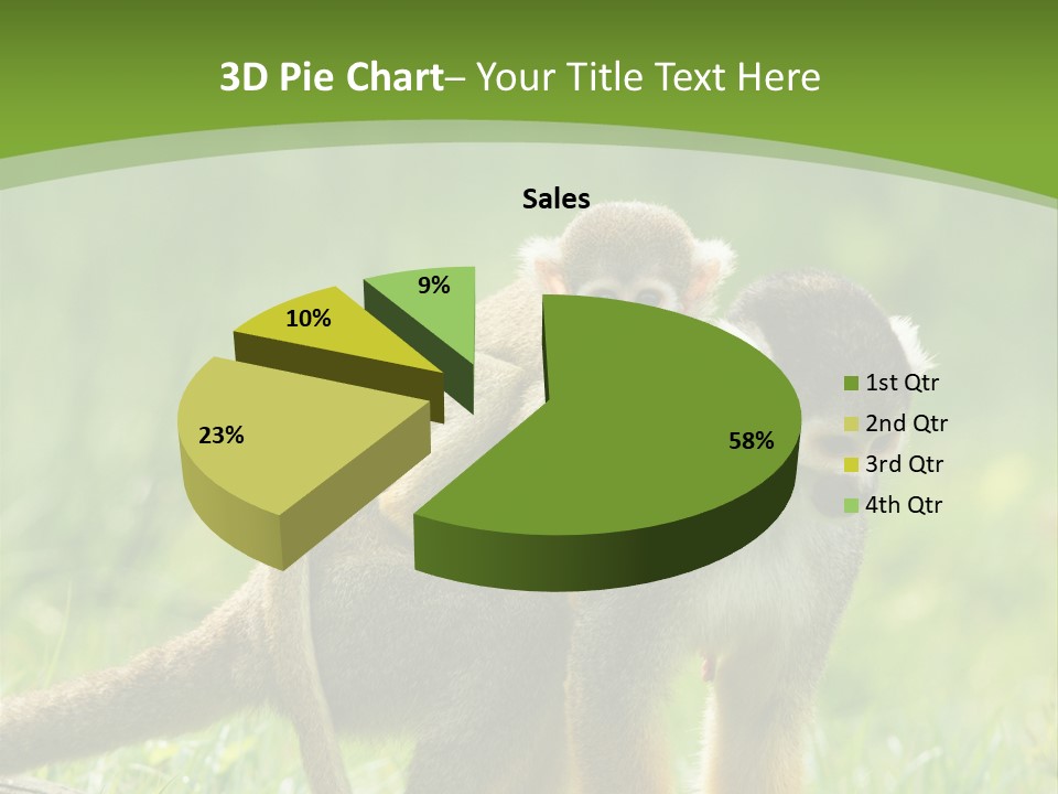 Mammal Small Macaca PowerPoint Template