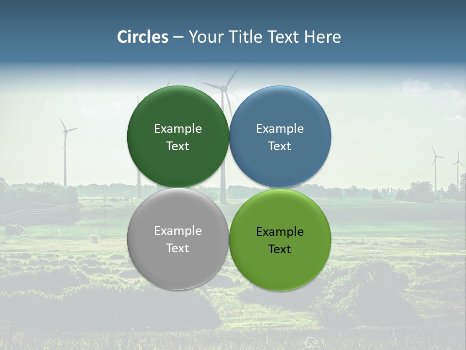 Wheel Environmental Generate PowerPoint Template