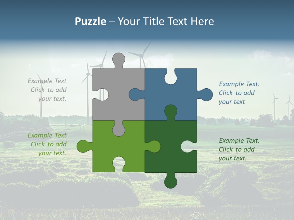 Wheel Environmental Generate PowerPoint Template
