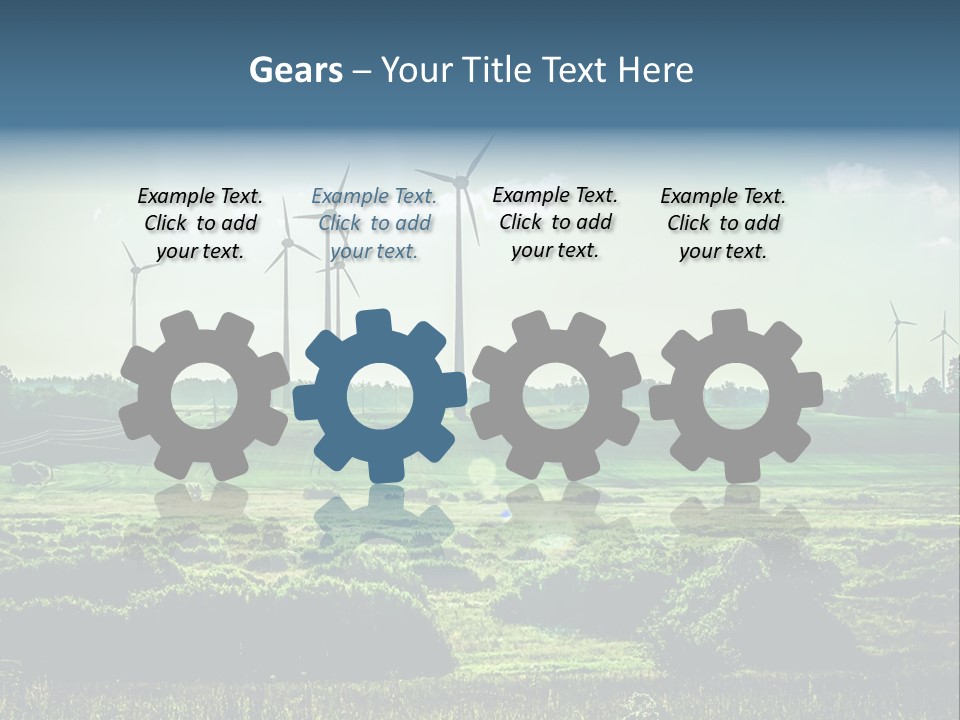 Wheel Environmental Generate PowerPoint Template