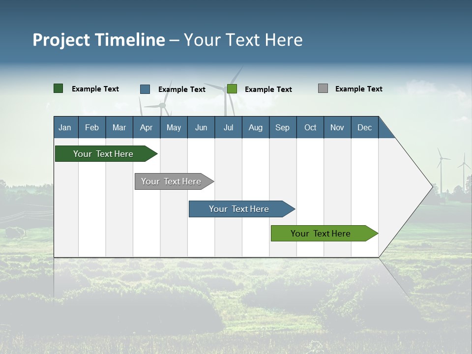 Wheel Environmental Generate PowerPoint Template