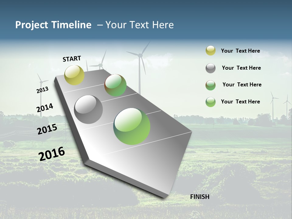 Wheel Environmental Generate PowerPoint Template