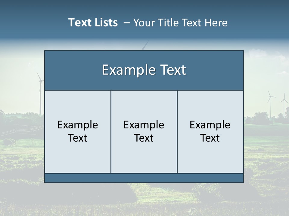 Wheel Environmental Generate PowerPoint Template
