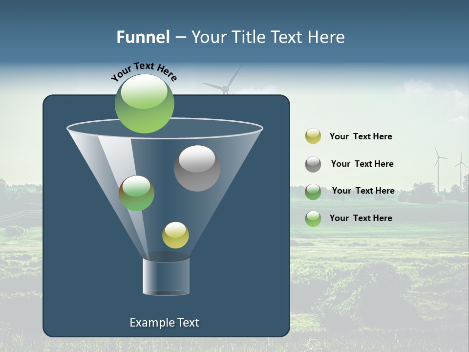 Wheel Environmental Generate PowerPoint Template