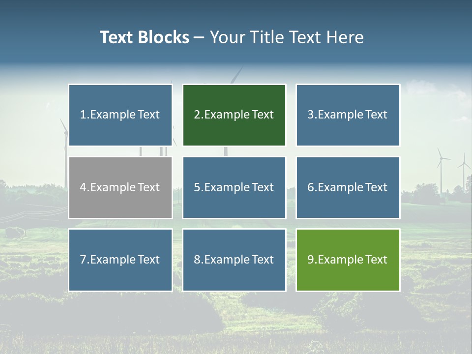 Wheel Environmental Generate PowerPoint Template