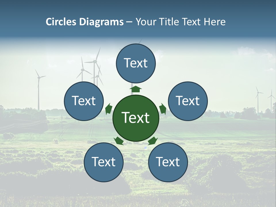 Wheel Environmental Generate PowerPoint Template
