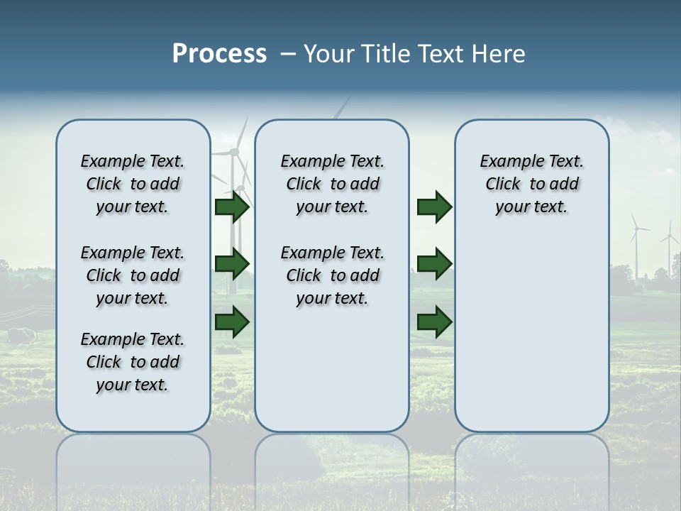 Wheel Environmental Generate PowerPoint Template