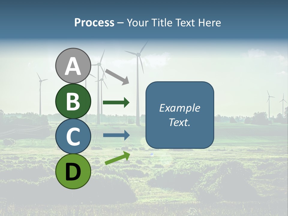 Wheel Environmental Generate PowerPoint Template